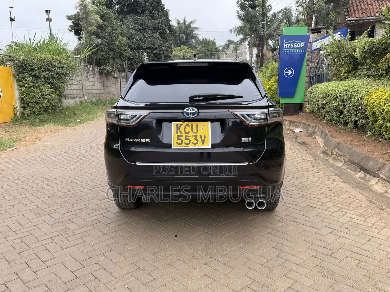 Toyota Harrier 2.5 Hybrid 4WD 2014 Black