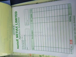 Custom Receipt Books Printing Services.