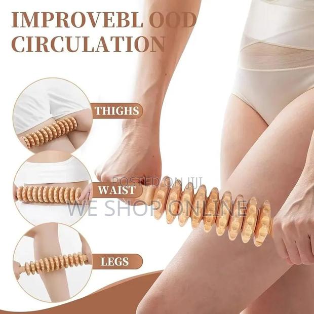Wood Therapy Massage Rolling Pin