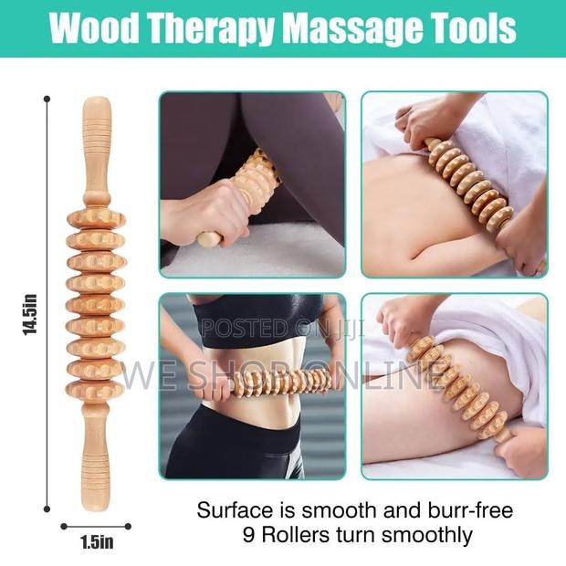 Wood Therapy Massage Rolling Pin - thumbnail 3