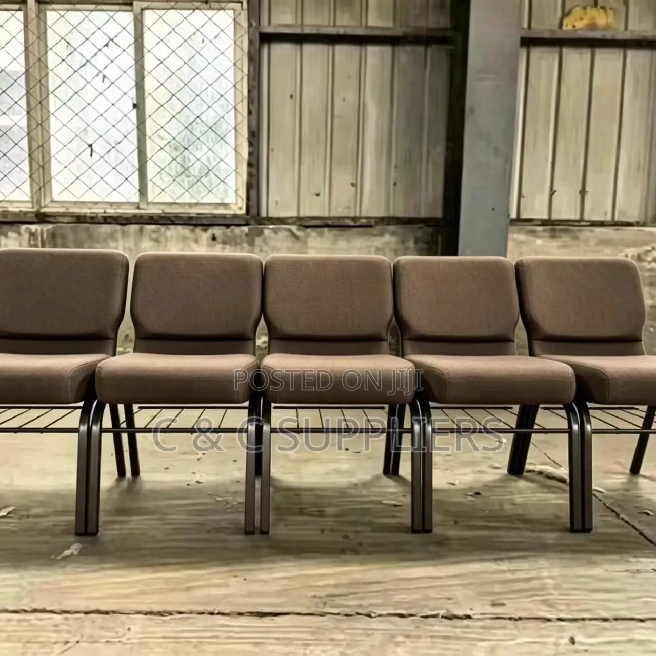 Fabric Armless Banquet Event Chair