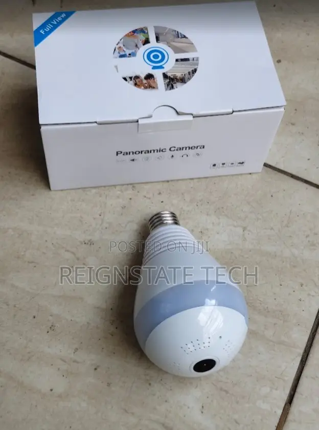 360° Bulb Camera Wifi – Full Hd Indoor Security Solution