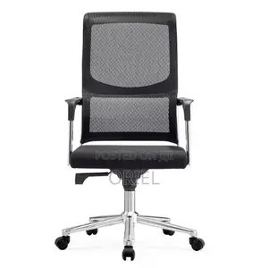 Office Chair : Modern Ergonomic Grey Mesh Office Chair
