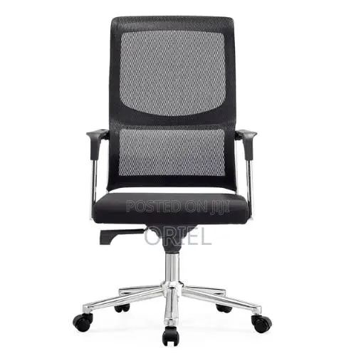 Office Chair : Modern Ergonomic Grey Mesh Office Chair