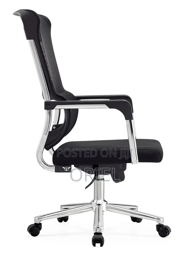 Office Chair : Modern Ergonomic Grey Mesh Office Chair