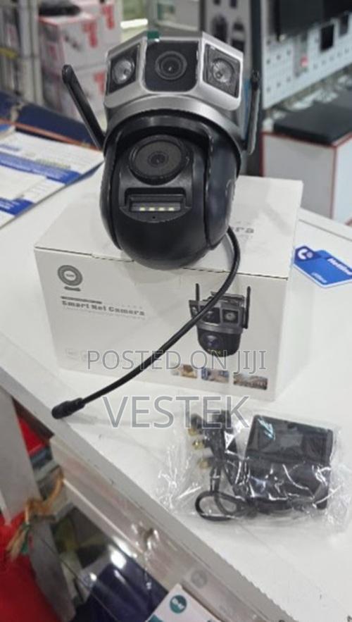 Hd Dual Lens Wireless Camera V380 Prosecurity Camera With PTZ Rotation