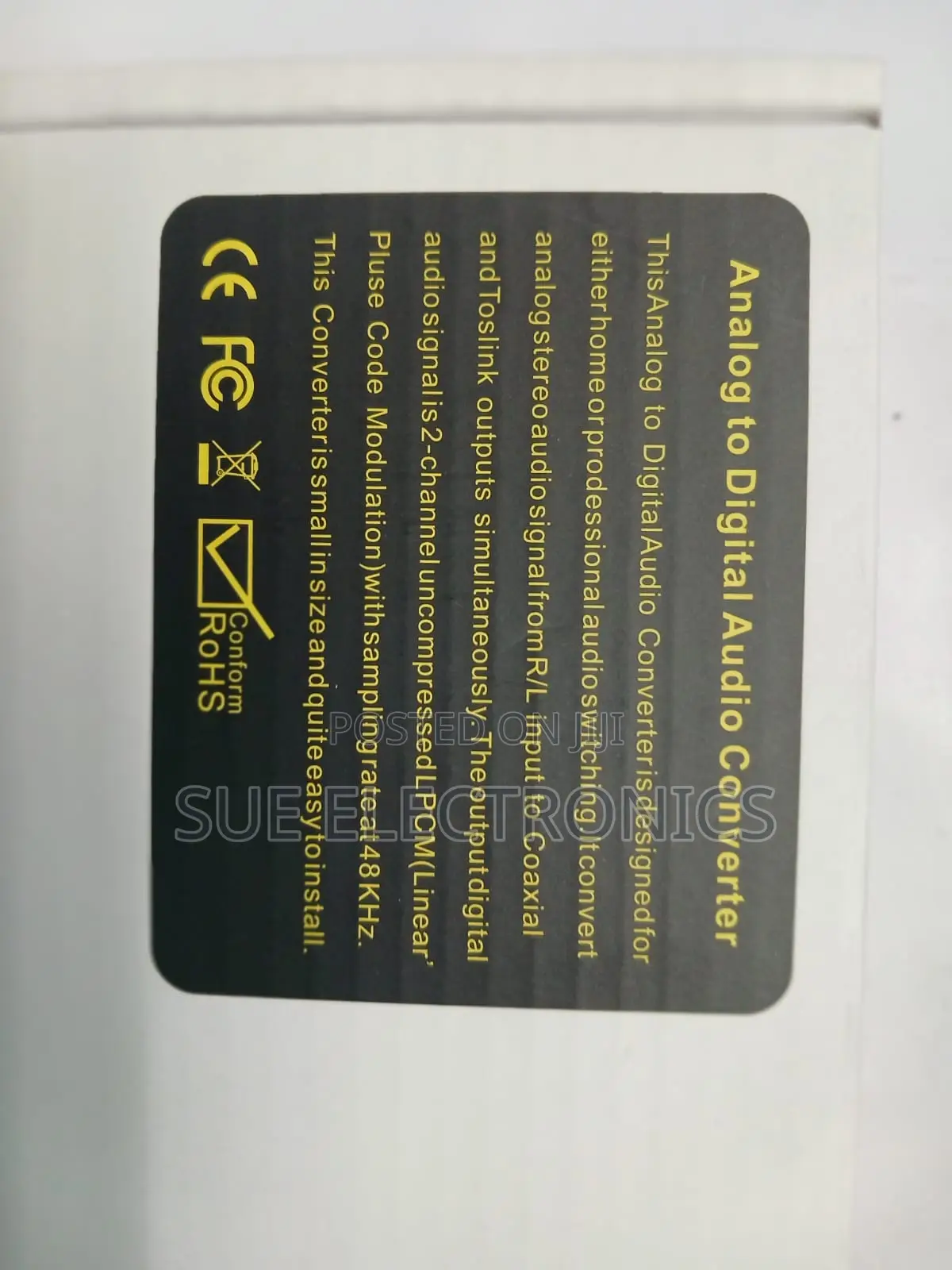 Analogue to Digital Converter