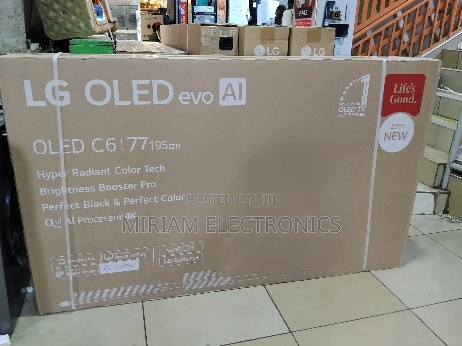 Lg 77 Inch Oled Evo Ai C6 Smart Tv 2026