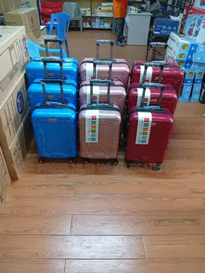 3 in 1 Unbreakable Rubber Suitcases