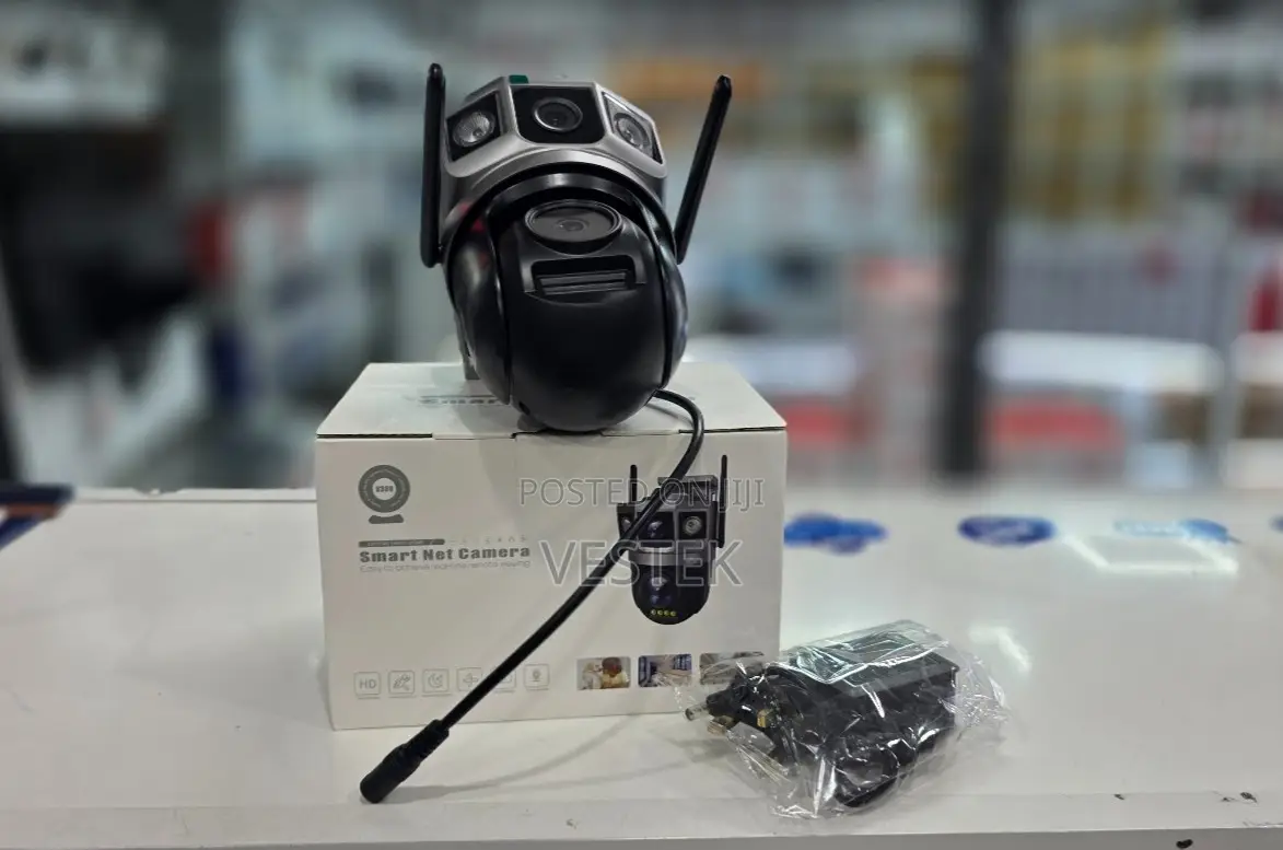 V380pro Dual Lens Wifi Camera With Pan Tilt Zoom And Night Vision