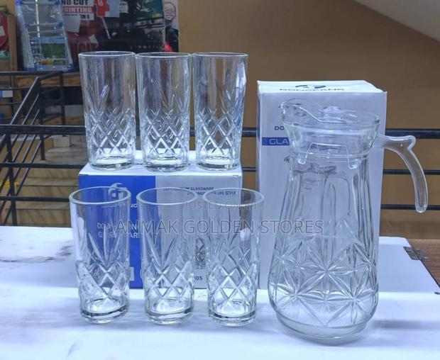 Water Set 1.8 LTRS Jug
6 PCS Glasses – 330ml Each