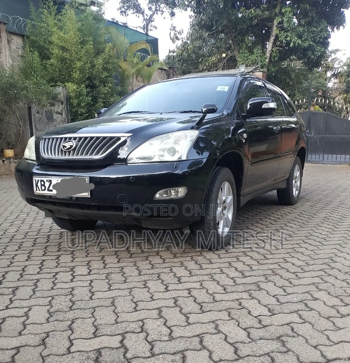Toyota Harrier 2008 Black