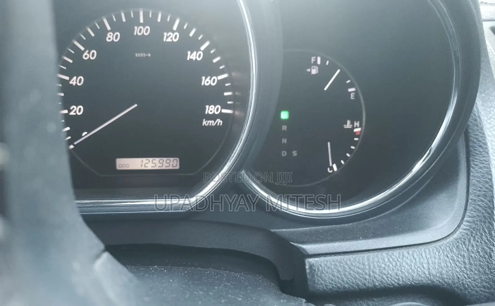 Toyota Harrier 2008 Black