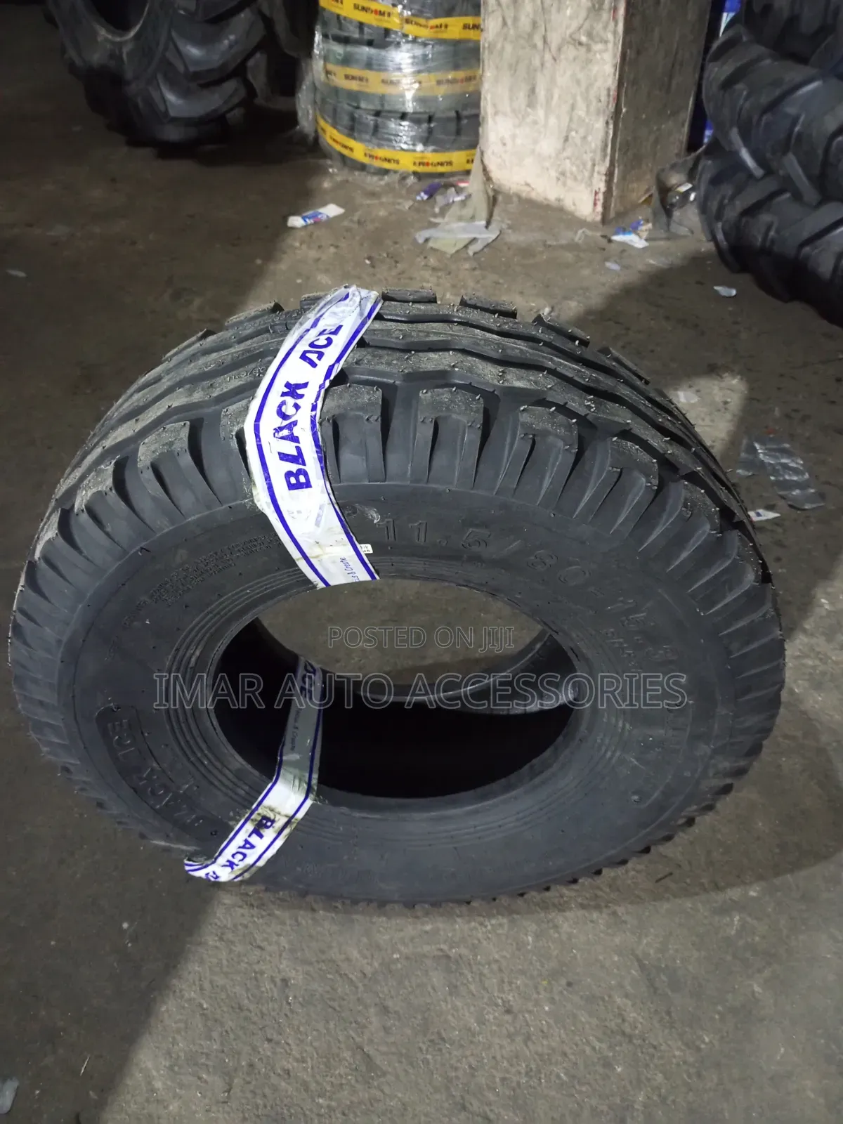 11.5/80-15.3 Black Ace Tyres – Durable Implement Tyres in Kenya