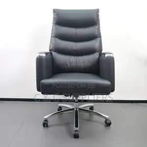 Office Black Leather Chair