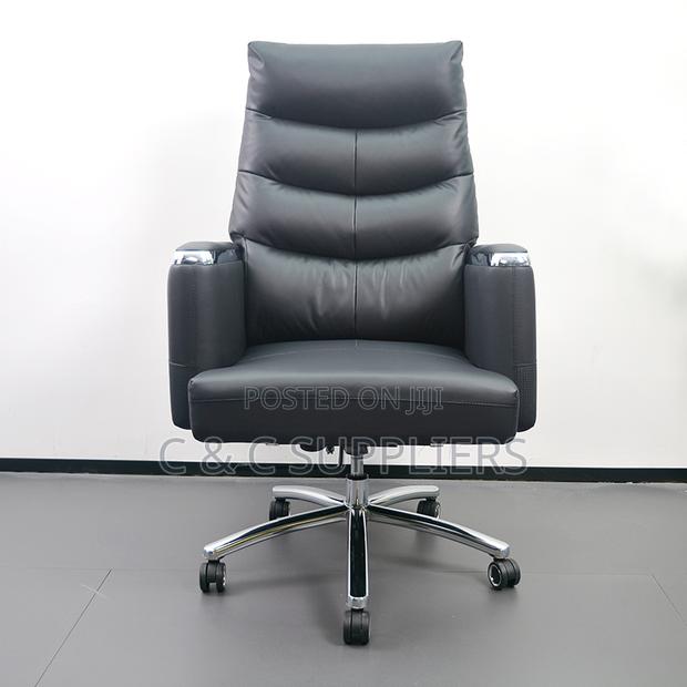 Office Black Leather Chair