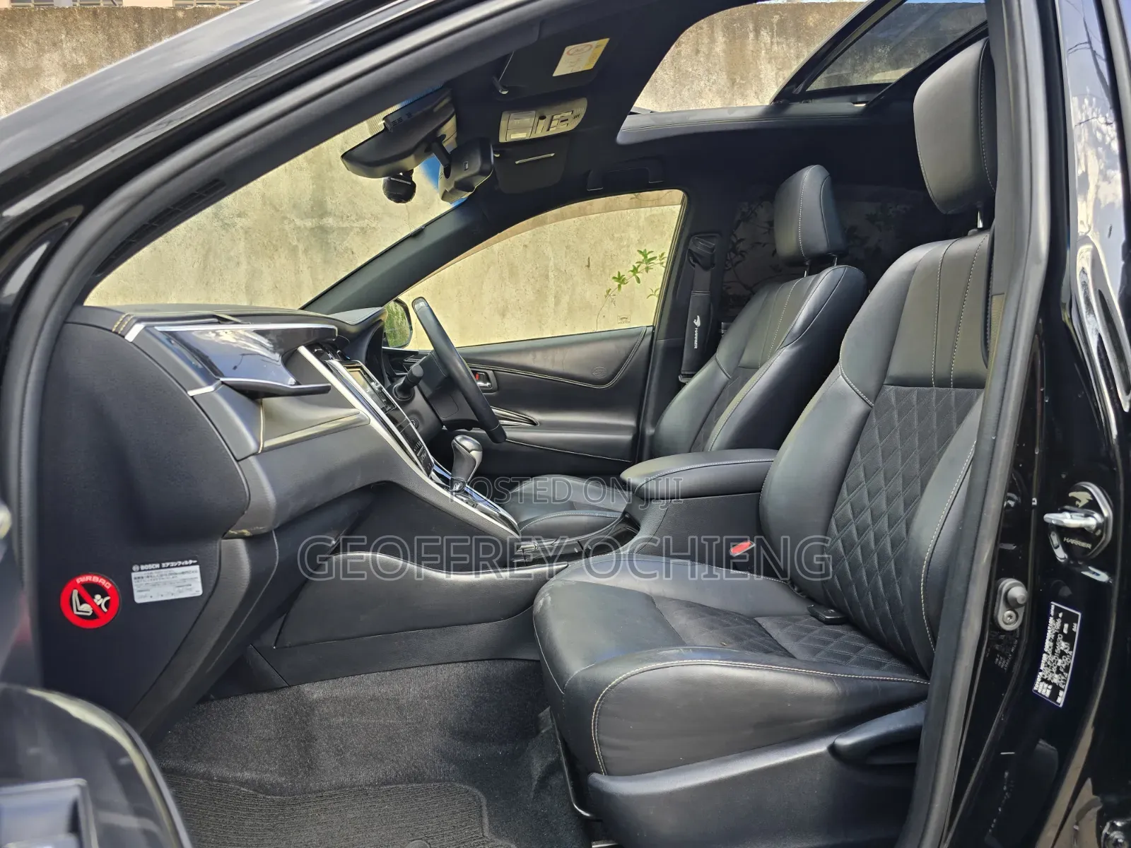 Toyota Harrier 2018 Black