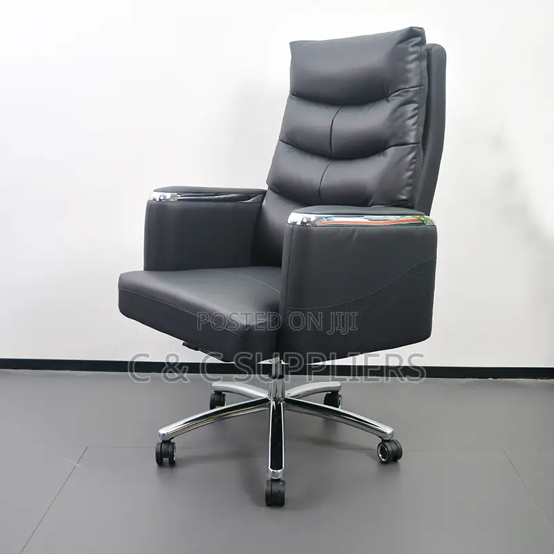 Office Black Leather Chair