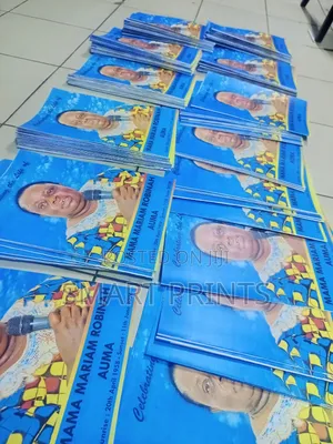 Nice A4 Eulogy Printing Services