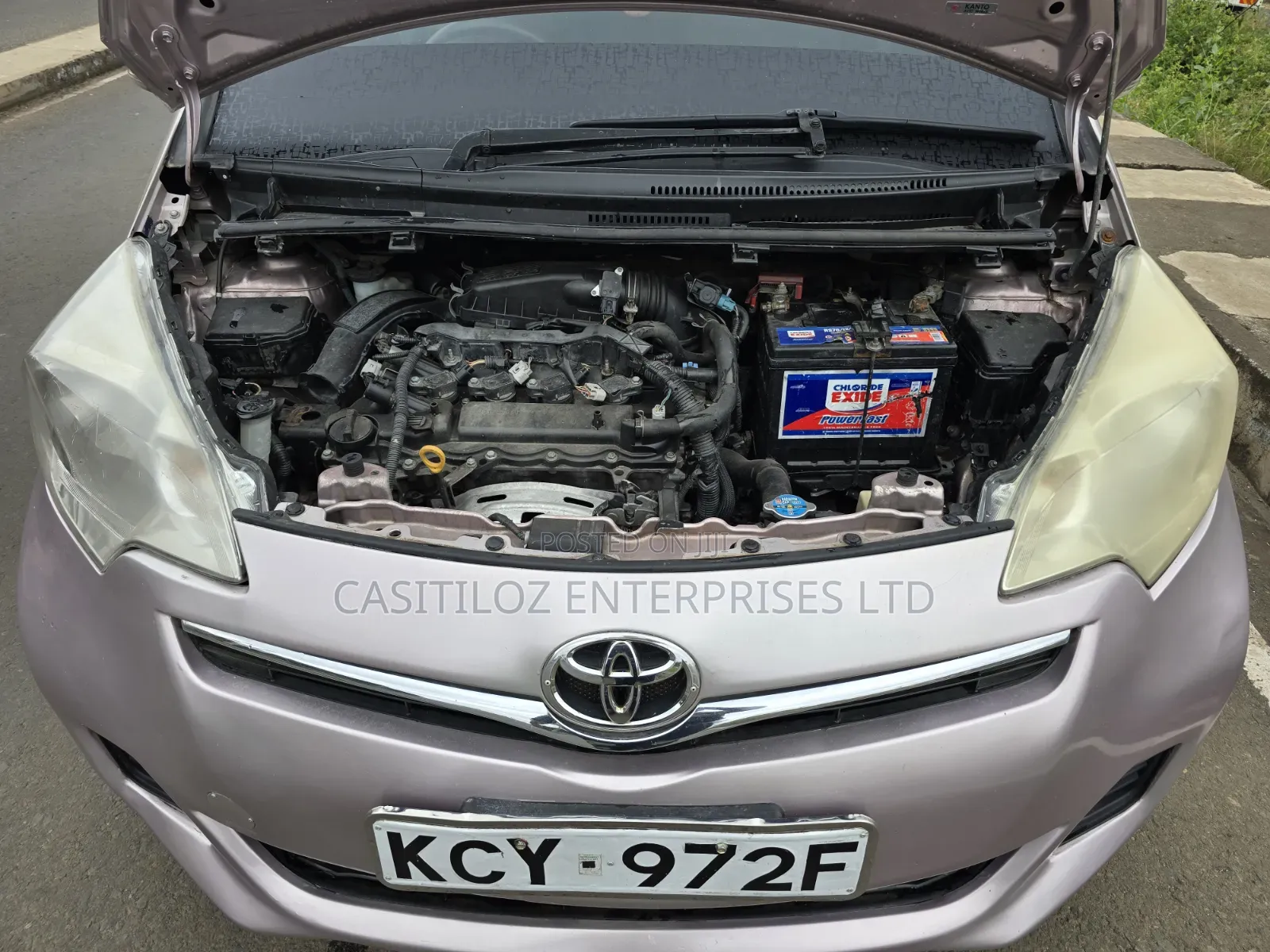 Toyota Ractis 2013 Pink