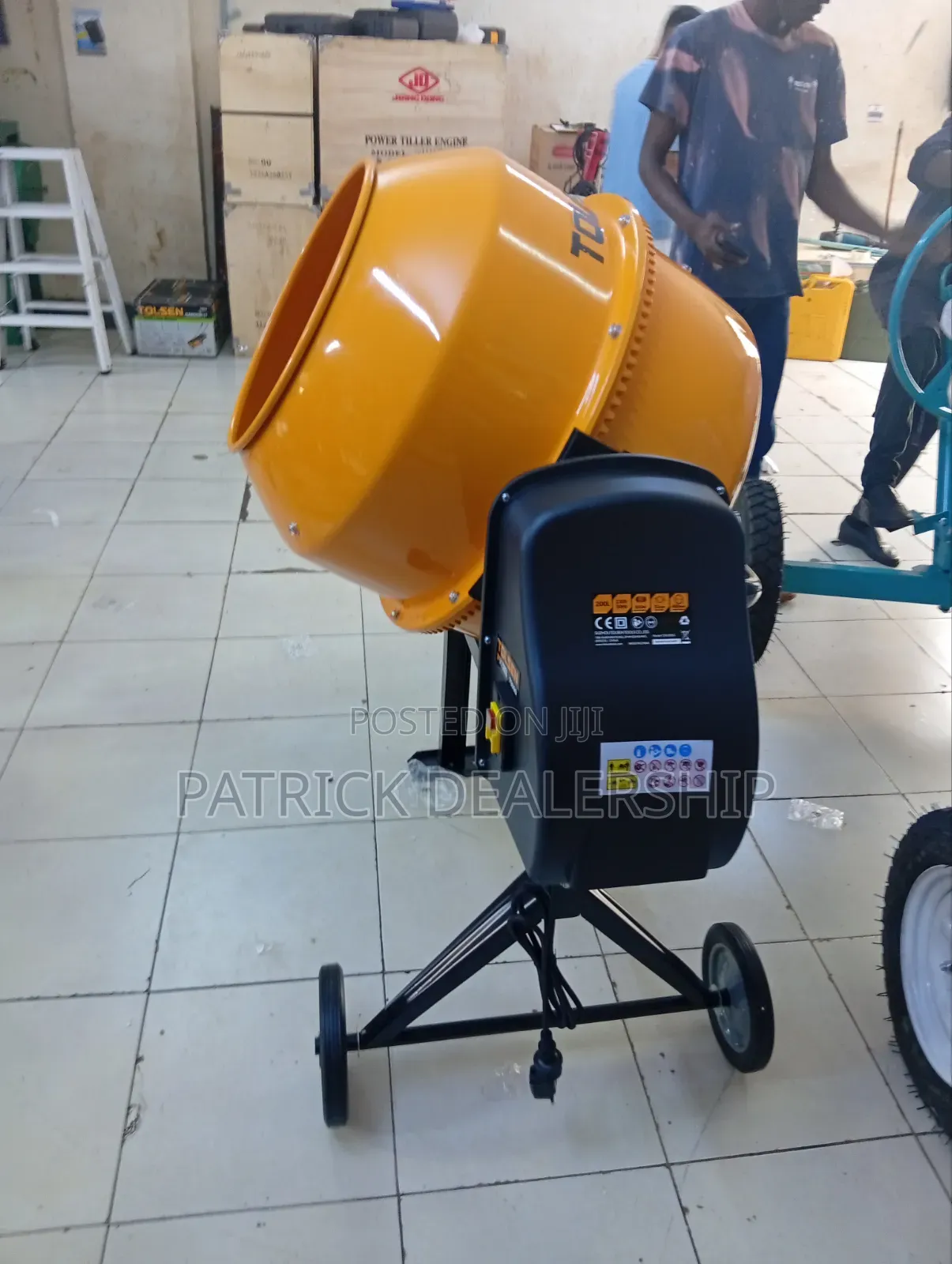 200l Concrete Mixer