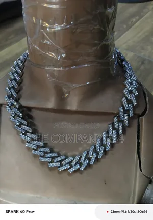 Quality Casual Hip Hop Coated Iced Silver Gold Neck Chains