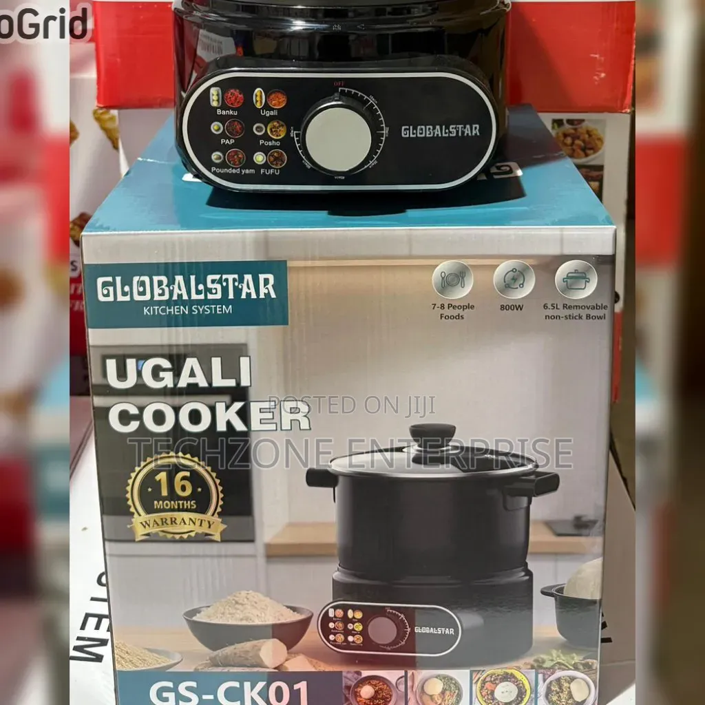 Globalstar Ugali Cooker (Model Gs-Ck01) Upto 6.7 Litres 