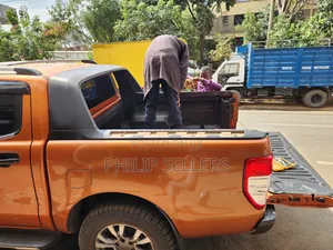 Double Cab Matte Black Steel Canopy