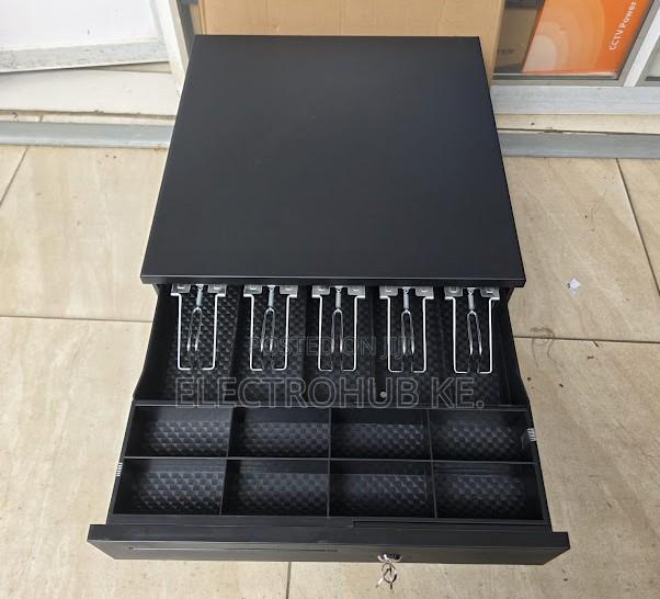 5tray Cash Drawer Automatic Metal 8 Coin, 5 Note Cash Drawer