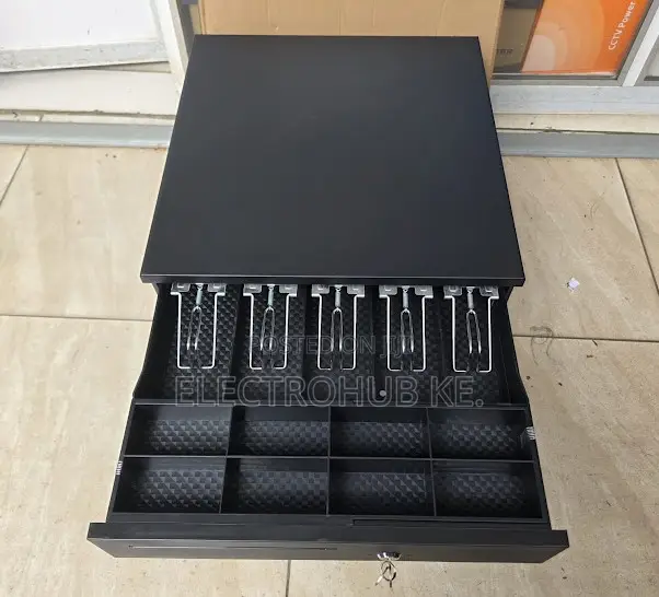 5tray Cash Drawer Automatic Metal 8 Coin, 5 Note Cash Drawer