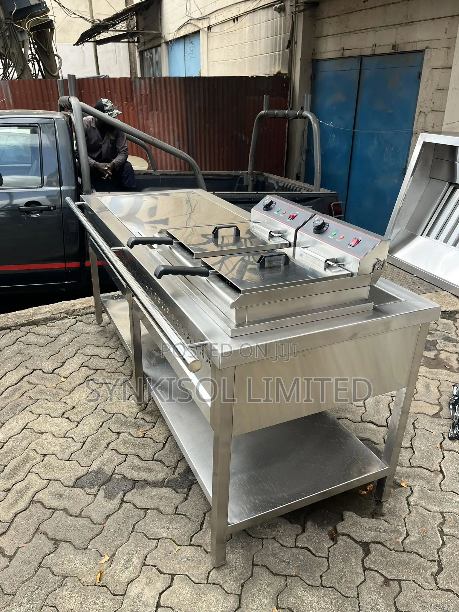 Commercial Fast-Food Workstation