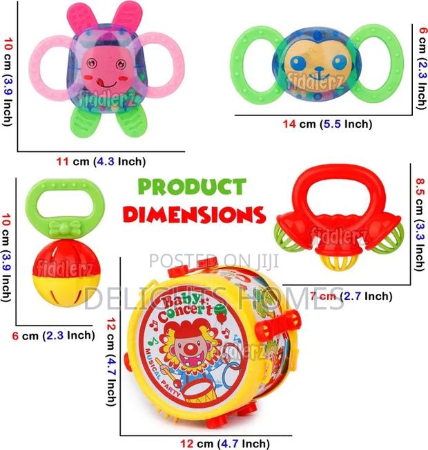 Baby Rattle Musical Drum_haw - thumbnail 3