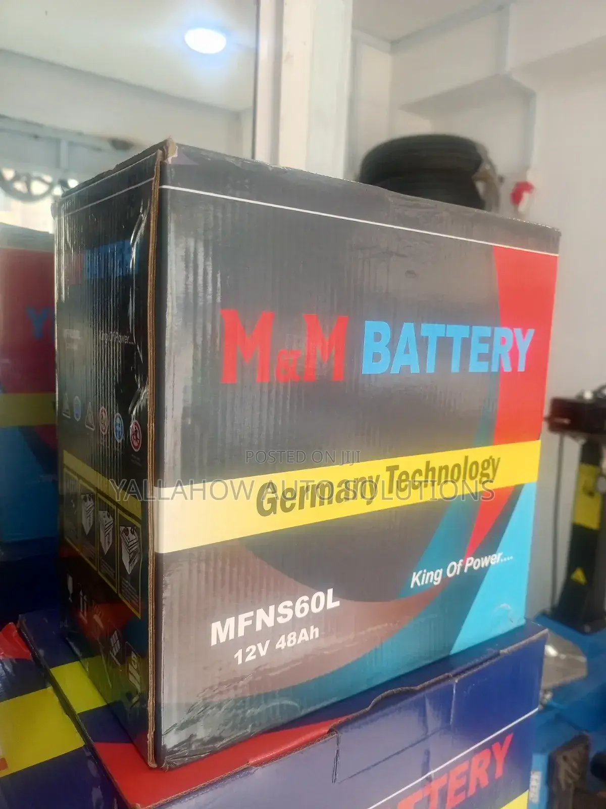 Ns60 M M Car Battery – Reliable Automotive Battery in Kenya