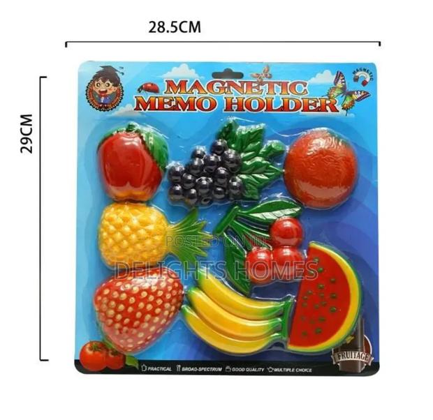 10 Piece Cute Decorative and Educational Magnetic Fruit_haw - thumbnail 2
