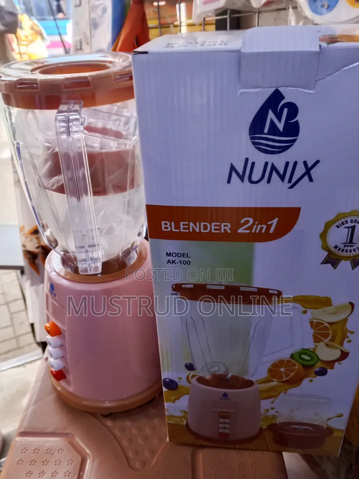Nunix Blender With Grinder