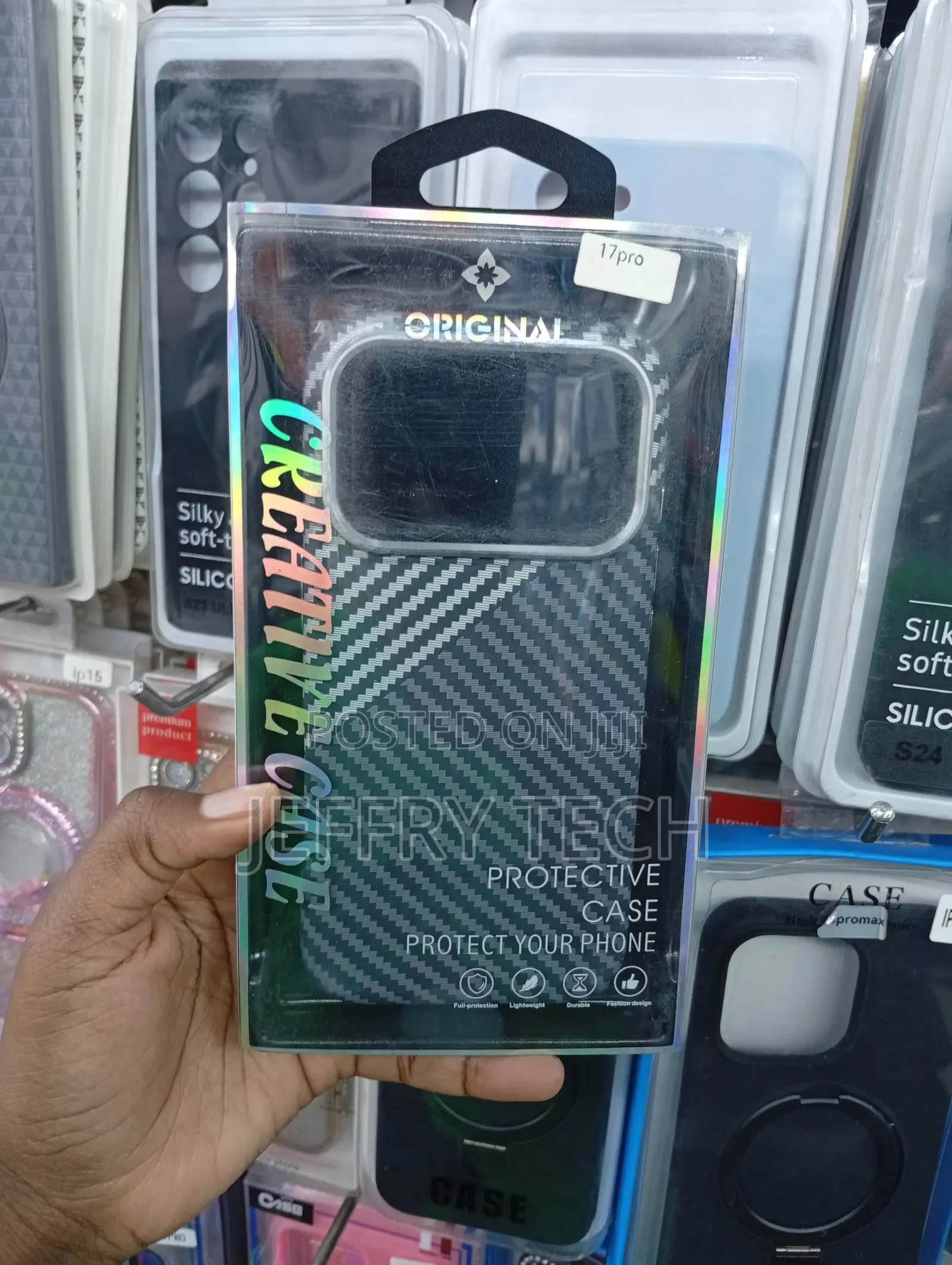 iPhone 17 Pro Premium Tactile Finish Cover