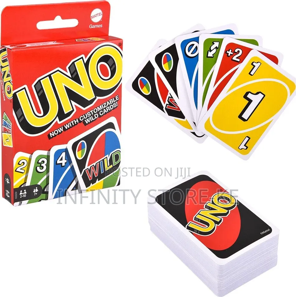 Uno Number 1 For Family Fun Card Game