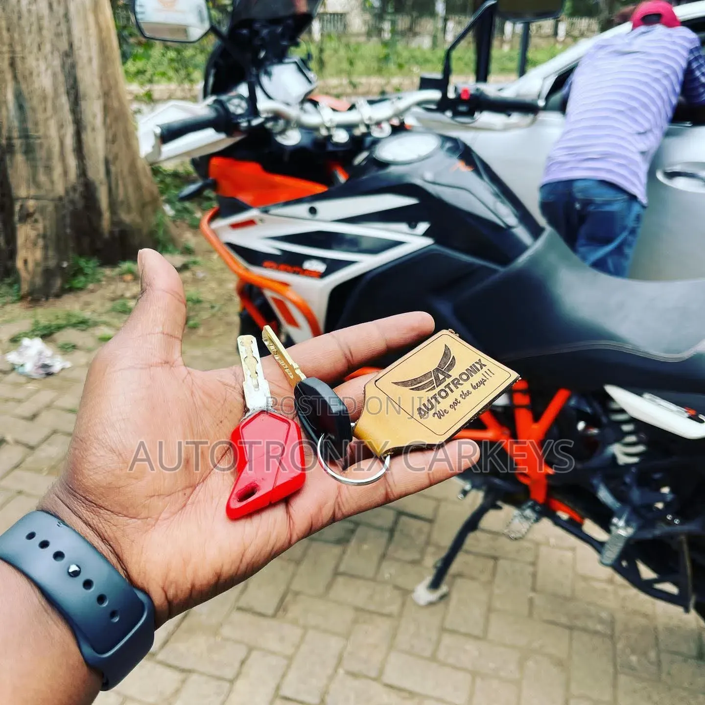 KTM Motorbike Keys Coding