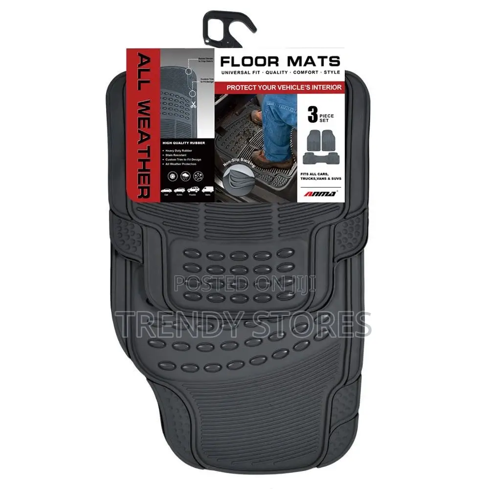 5pcs Rubber Car Floor Mats