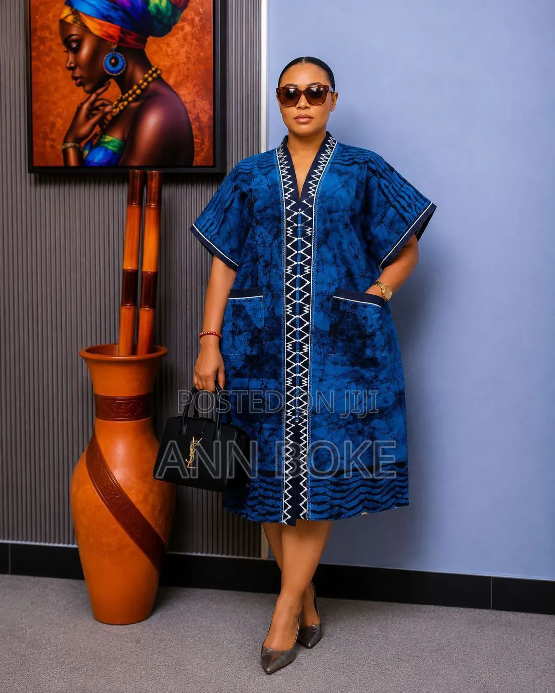 Cute Dress Kitenge Free Wear 
Cotton