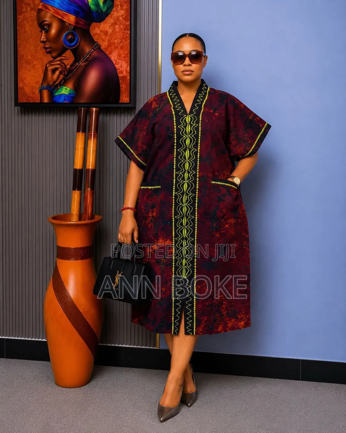 Cute Dress Kitenge Free Wear 
Cotton
