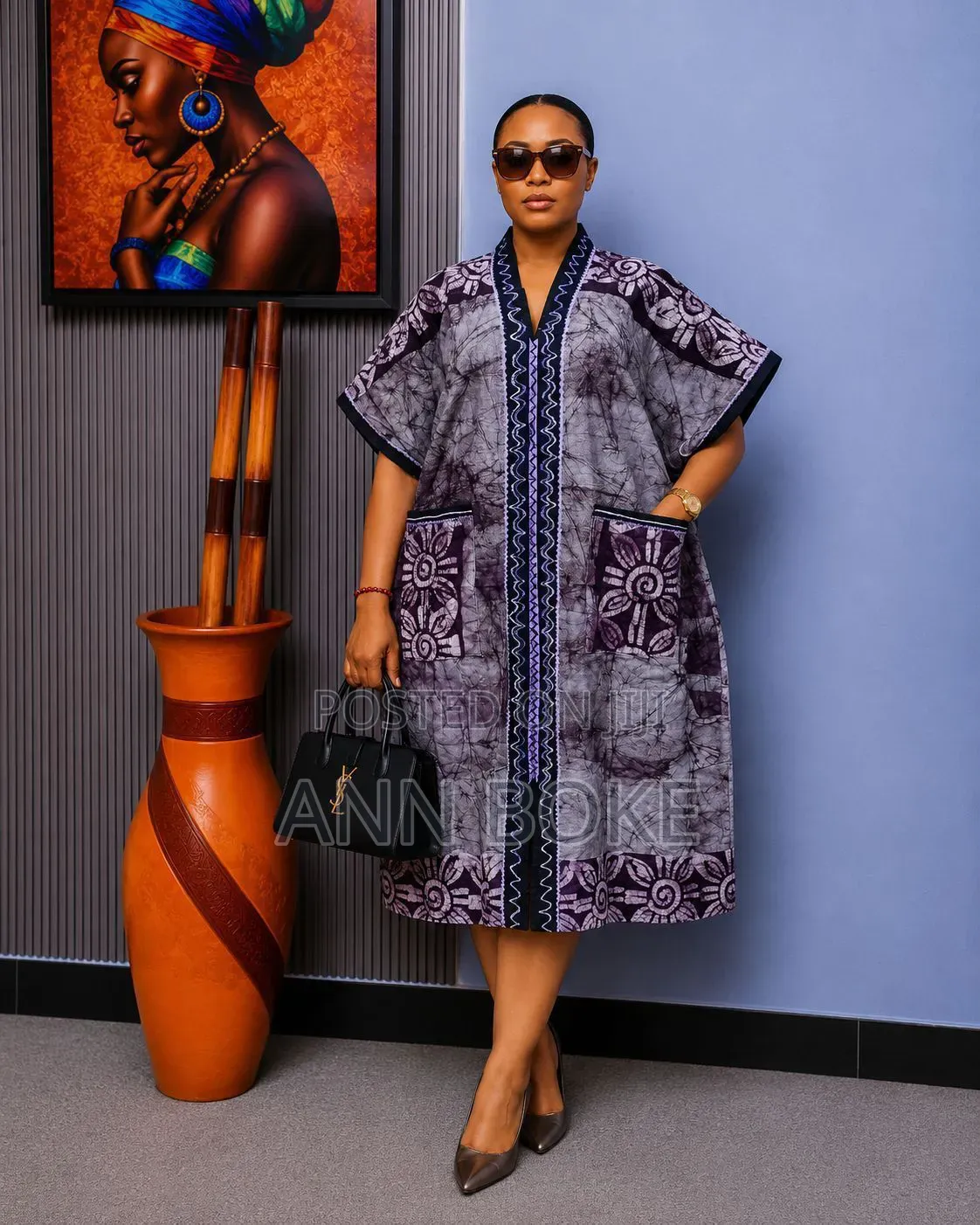 Cute Dress Kitenge Free Wear 
Cotton