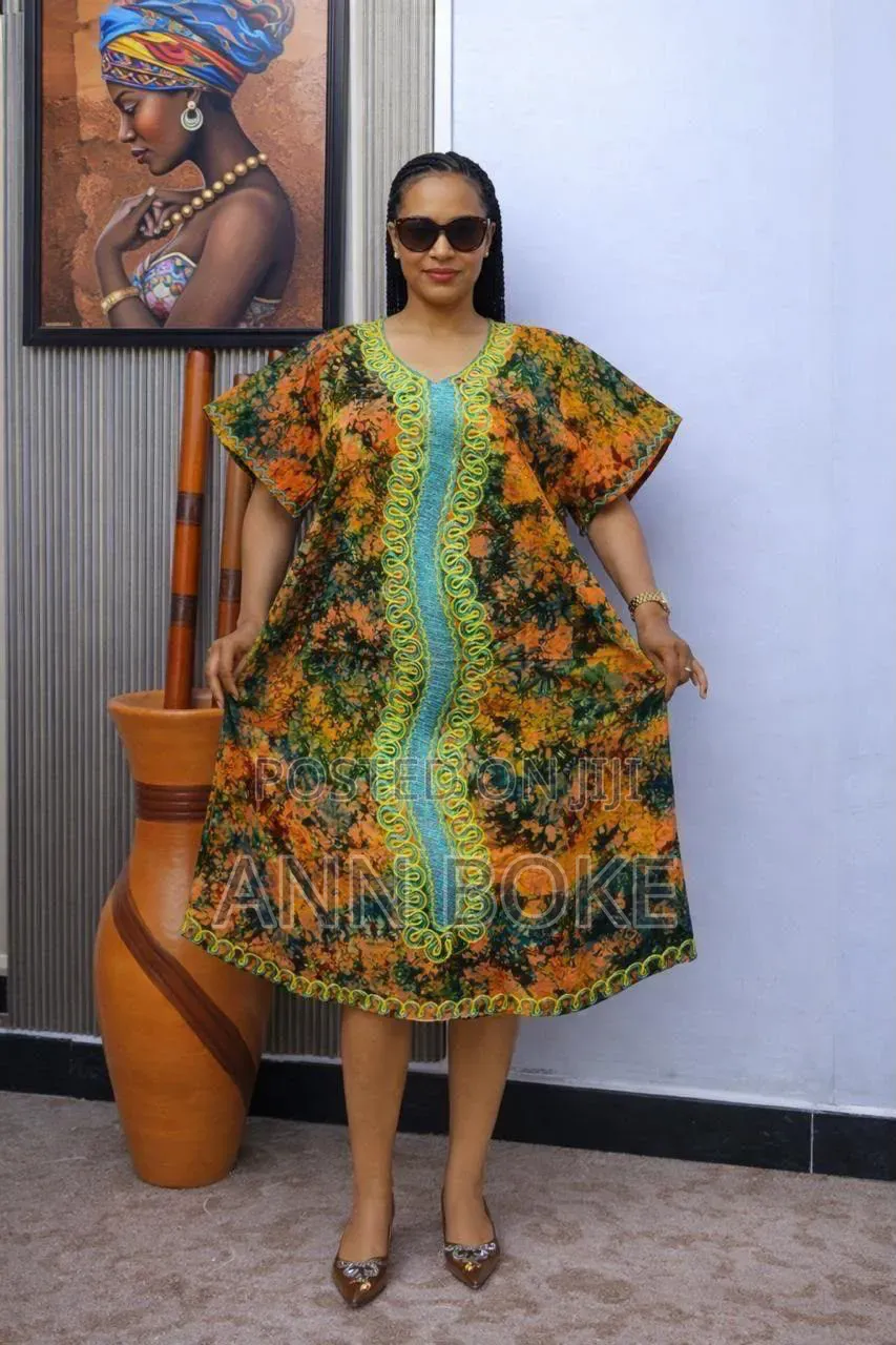 Cute Dress Kitenge Free Wear 
Cotton