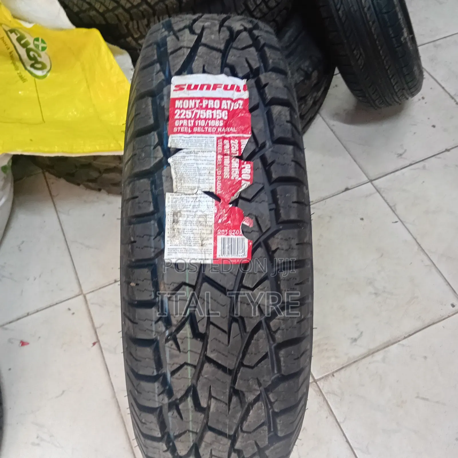 225/75r15 Sunfull a/T