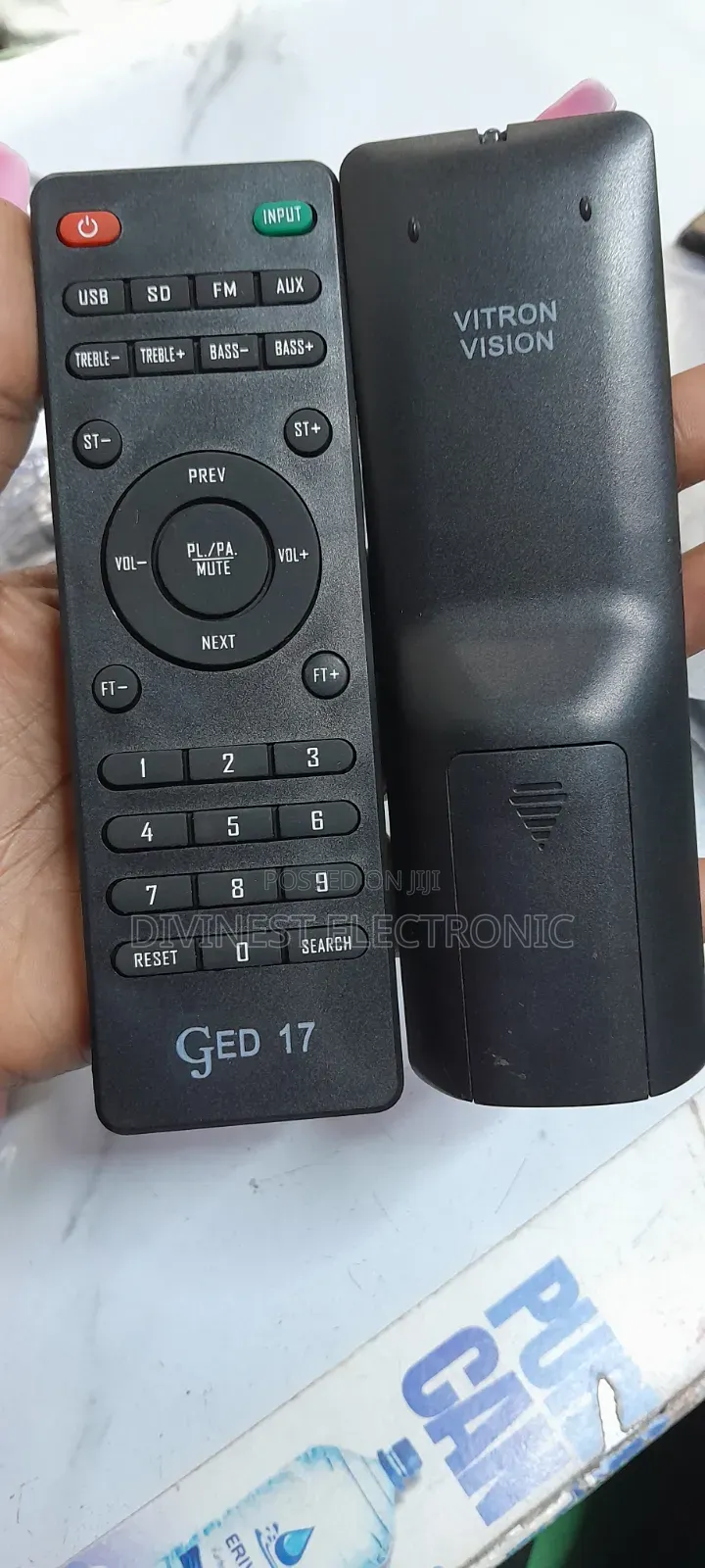 Vitron and Vision Woofer Remote