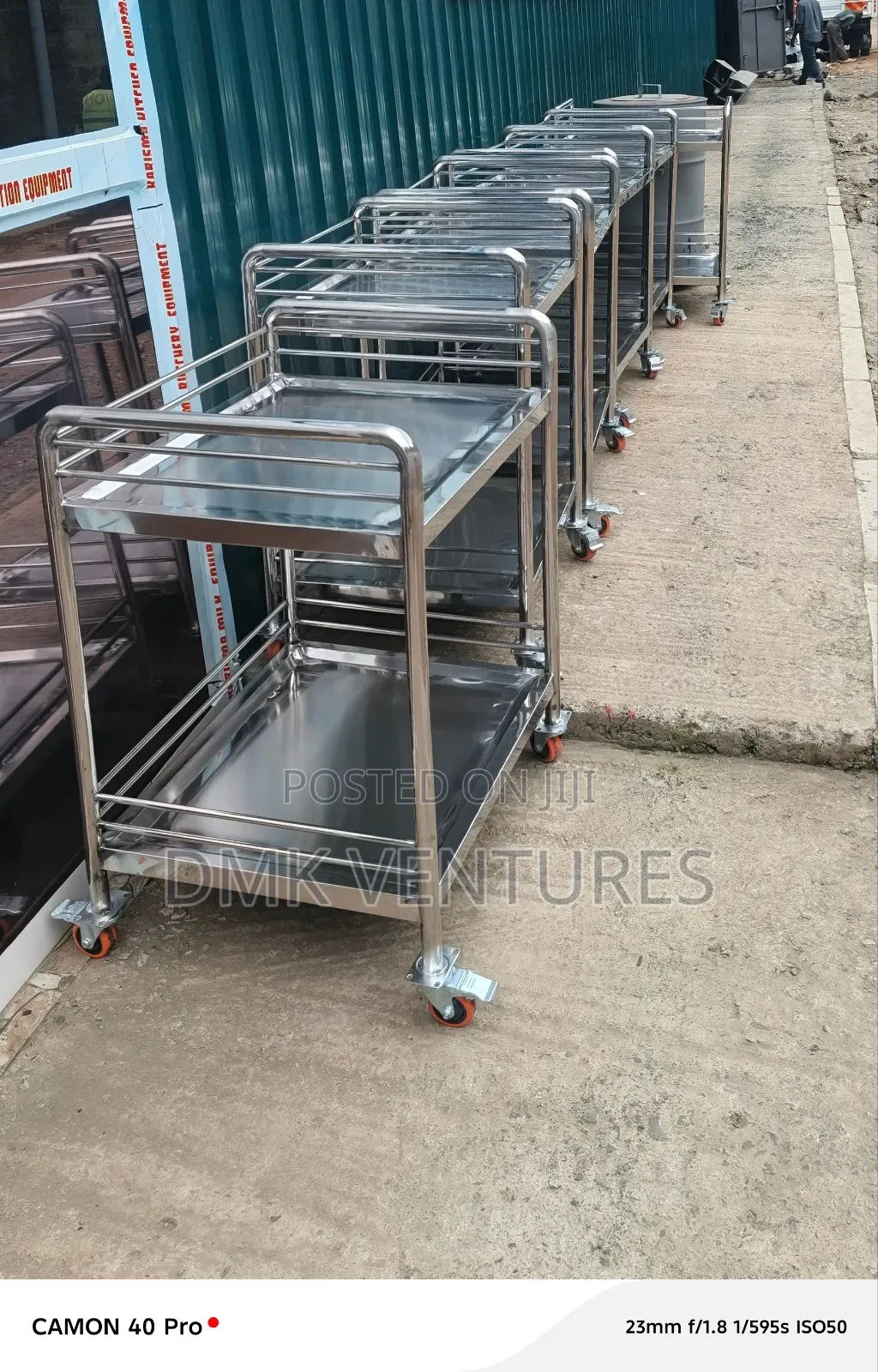 DMK Stainless Steel Trolleys