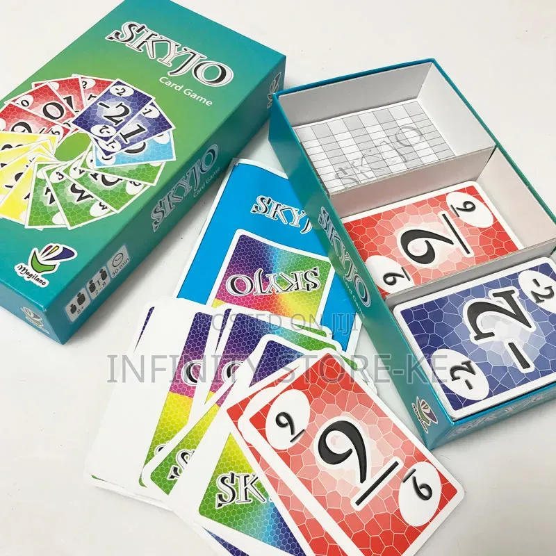 Skyjo Fun and Easy-to-Learn Card Game for Family and Friends