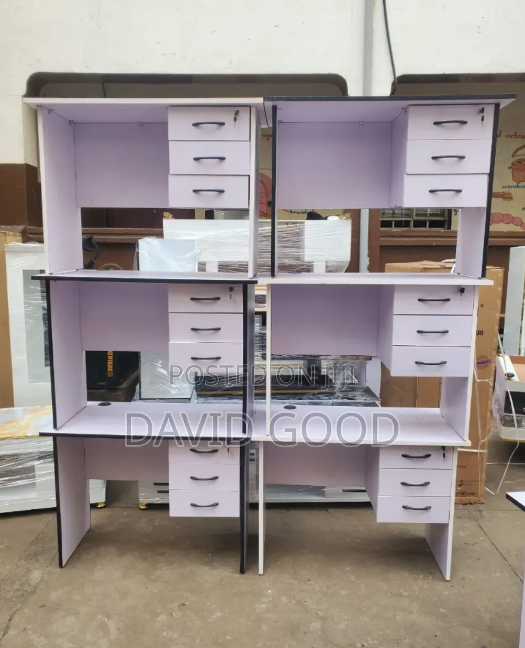 White Office Tables