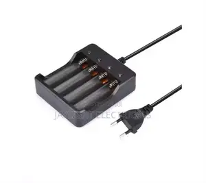 4 Slots Battery Charger Intelligent Rechargeable 4x 18650
