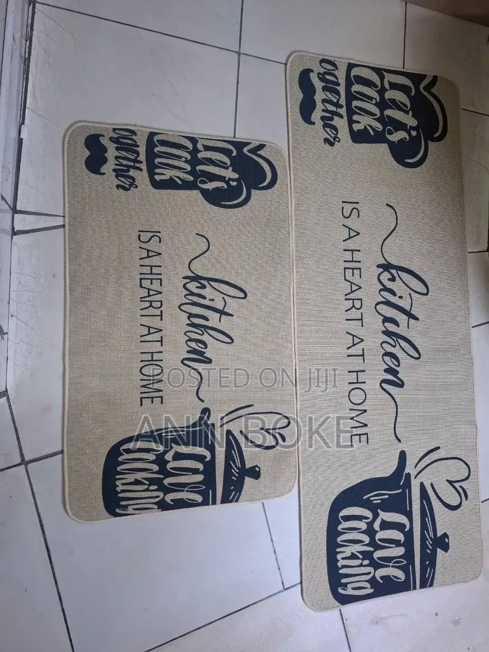 Restocked Kitchen Mat 
Available:2pc
Large Size 120x45cm
